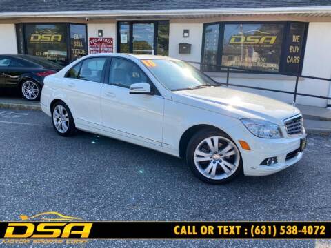 2010 Mercedes-Benz C-Class for sale at DSA Motor Sports Corp in Commack NY