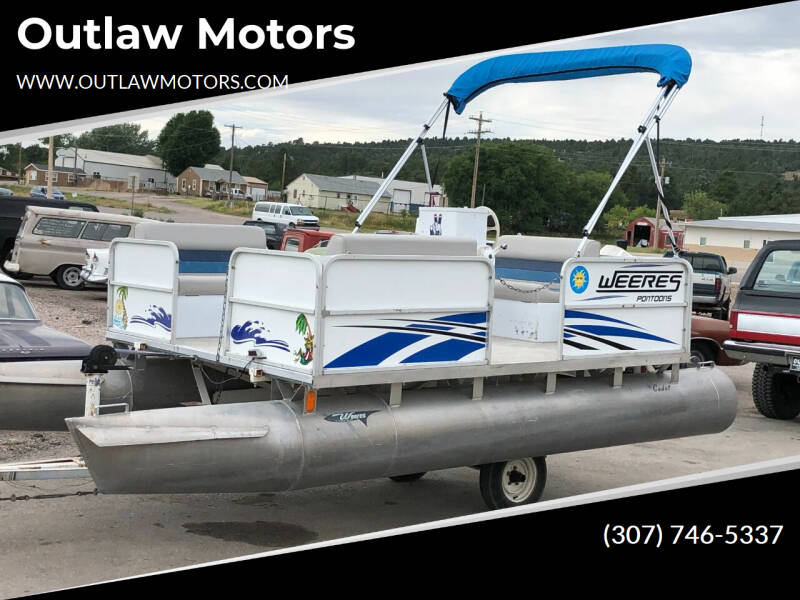 1973 WEERES PONTOON for sale at Outlaw Motors in Newcastle WY