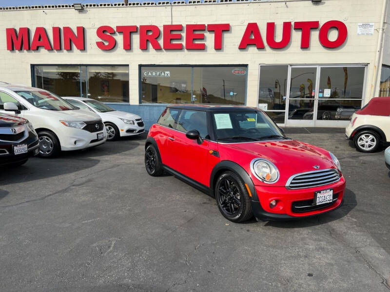 2013 MINI Hardtop for sale at Main Street Auto in Vallejo CA
