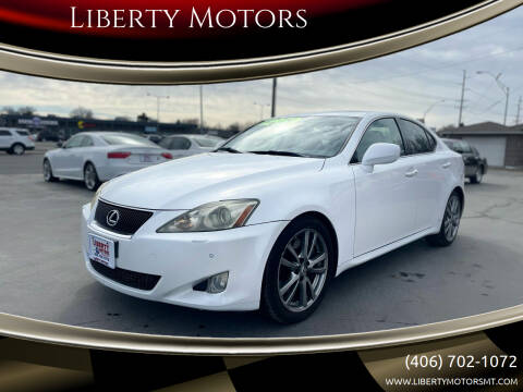 2008 Lexus IS 350 for sale at Liberty Motors in Billings MT