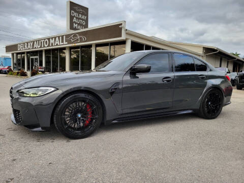 2021 BMW M3 for sale at DELRAY AUTO MALL in Delray Beach FL