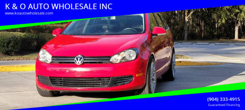 2013 Volkswagen Jetta for sale at K & O AUTO WHOLESALE INC in Jacksonville FL