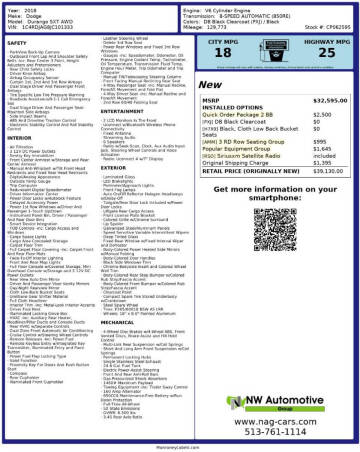 2018 Dodge Durango SXT