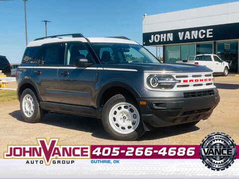 2024 Ford Bronco Sport for sale at Vance Fleet Services in Guthrie OK