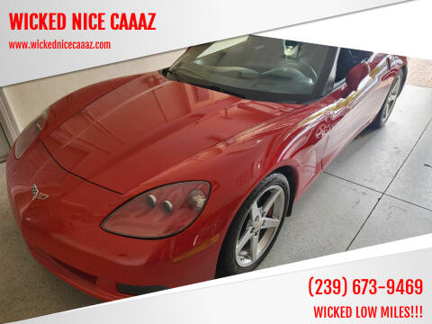 2005 Chevrolet Corvette for sale at WICKED NICE CAAAZ in Cape Coral FL