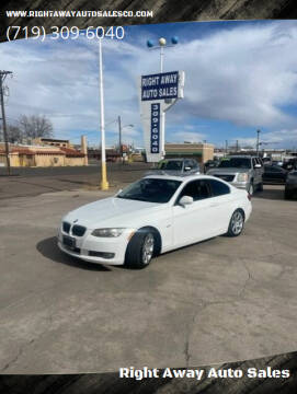2010 BMW 3 Series for sale at Right Away Auto Sales in Colorado Springs CO