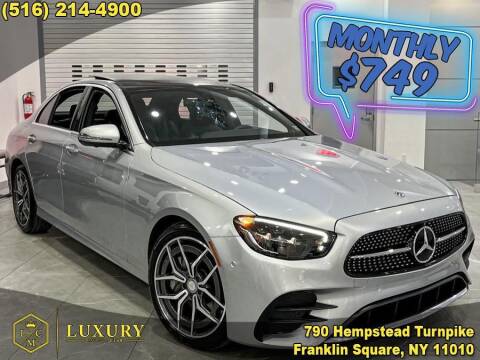 2021 Mercedes-Benz E-Class for sale at LUXURY MOTOR CLUB in Franklin Square NY