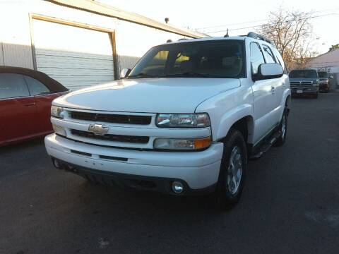 2005 Chevrolet Tahoe for sale at First Ride Auto in Sacramento CA