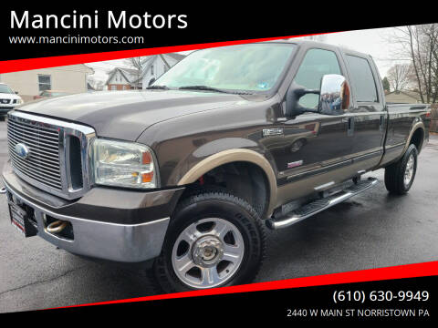 2006 Ford F-350 Super Duty for sale at Mancini Motors in Norristown PA