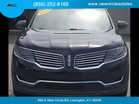 2016 Lincoln MKX for sale at New Circle Auto Sales LLC in Lexington KY