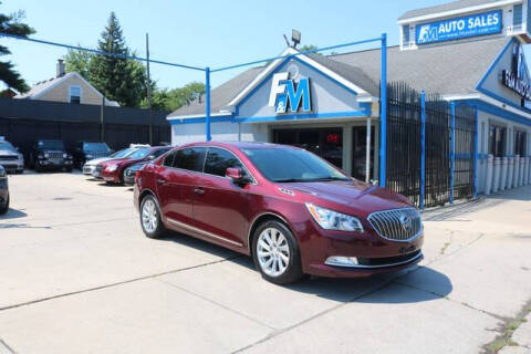 2016 Buick LaCrosse for sale at F & M AUTO SALES in Detroit MI