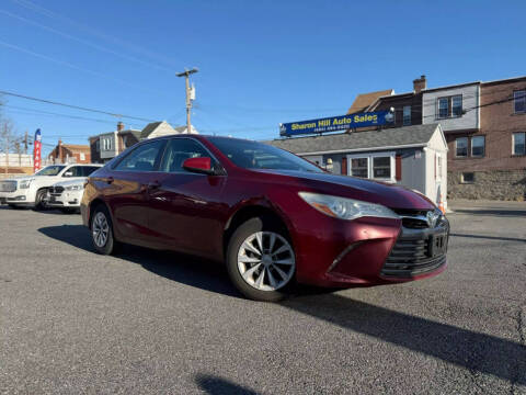 2016 Toyota Camry for sale at Sharon Hill Auto Sales LLC in Sharon Hill PA