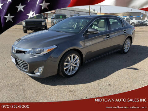 2013 Toyota Avalon for sale at MIDTOWN AUTO SALES INC in Greeley CO