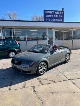 2001 Audi TT for sale at Right Away Auto Sales in Colorado Springs CO