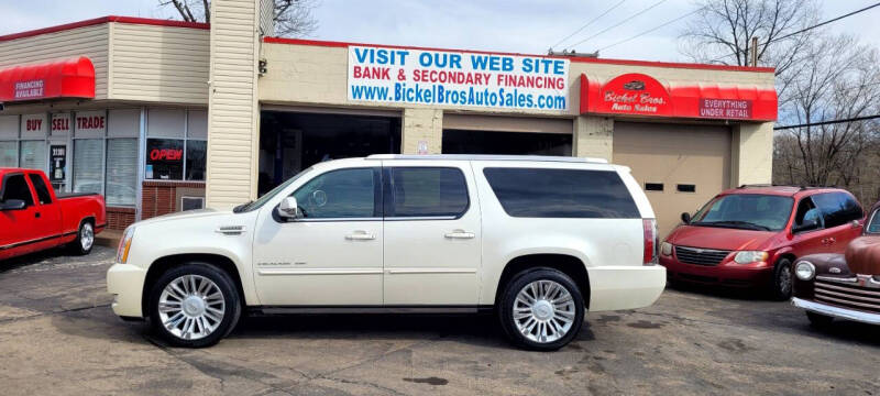 2014 Cadillac Escalade ESV for sale at Bickel Bros Auto Sales, Inc in West Point KY