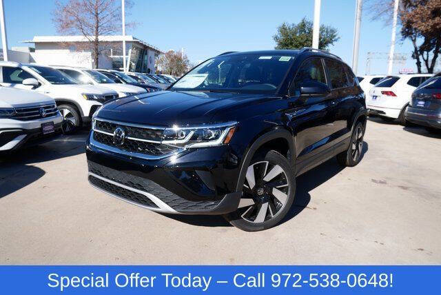 Used 2024 Volkswagen Taos SEL with VIN 3VV4X7B29RM035913 for sale in Lewisville, TX
