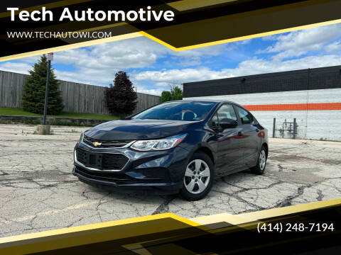 2016 Chevrolet Cruze for sale at Tech Automotive in Milwaukee WI