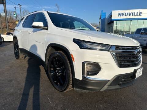 2022 Chevrolet Traverse for sale at NEUVILLE CHEVY BUICK GMC in Waupaca WI