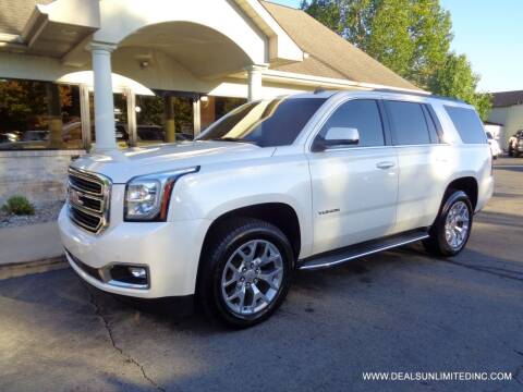 2015 GMC Yukon for sale at DEALS UNLIMITED INC in Portage MI