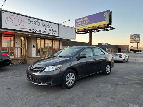 2011 Toyota Corolla for sale at El Chapin Auto Sales, LLC. in Omaha NE