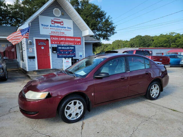 2003 Saturn Ion for sale at Your Autodealer Inc. in Mcdonough, GA