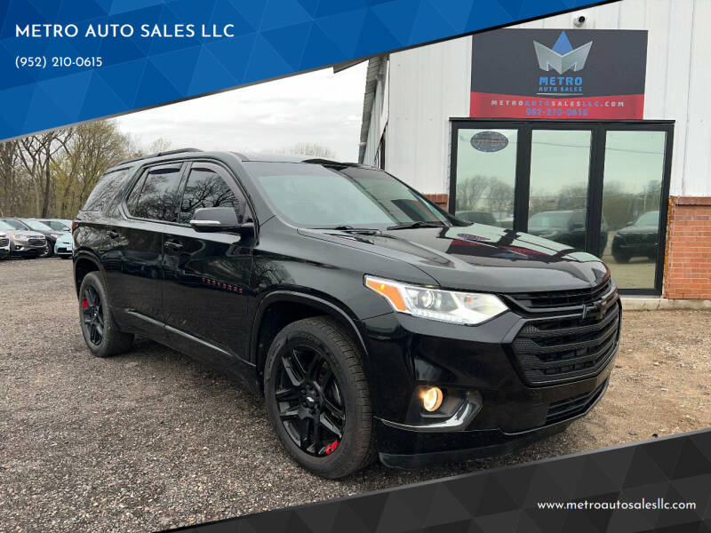 2019 Chevrolet Traverse for sale at METRO AUTO SALES LLC in Lino Lakes MN