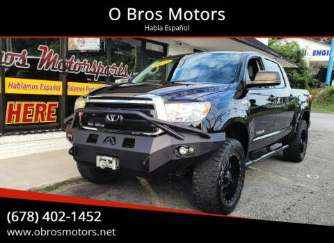 2013 Toyota Tundra for sale at O Bros Motors in Marietta GA