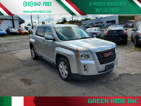 2014 GMC Terrain for sale at Green Ride Inc in Nashville TN