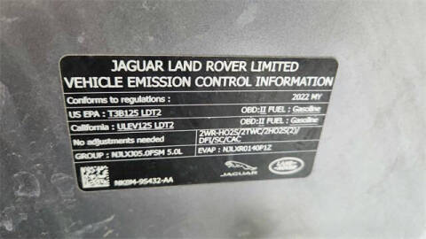 2022 Jaguar F-PACE SVR