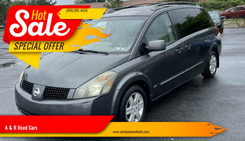 2006 Nissan Quest for sale at A & R Used Cars in Clayton NJ