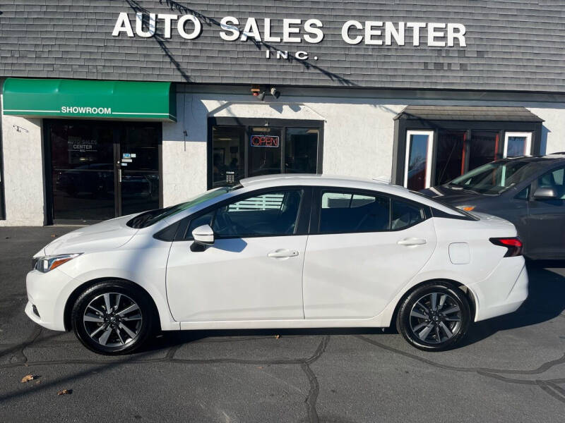 2021 Nissan Versa for sale at Auto Sales Center Inc in Holyoke MA