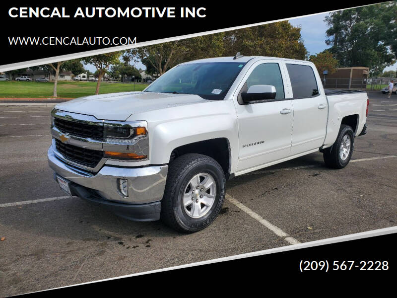 2016 Chevrolet Silverado 1500 for sale at CENCAL AUTOMOTIVE INC in Modesto CA