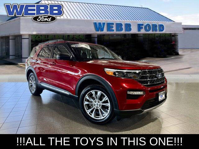 Dk. Green 2024 Ford Explorer XLT AWD XLT 4dr SUV 1