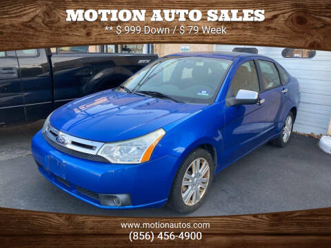 2011 Ford Focus for sale at Motion Auto Sales in West Collingswood Heights NJ