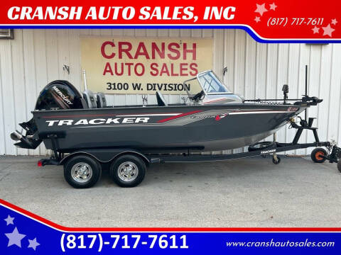 2019 Tracker TARGA V18 Combo for sale at CRANSH AUTO SALES, INC in Arlington TX