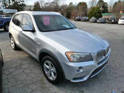 2011 BMW X3 for sale at HAPPY TRAILS AUTO SALES LLC in Taylors SC