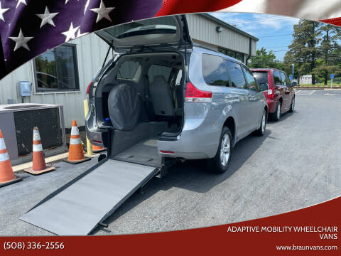 2014 Toyota Sienna for sale at Adaptive Mobility Wheelchair Vans in Seekonk MA