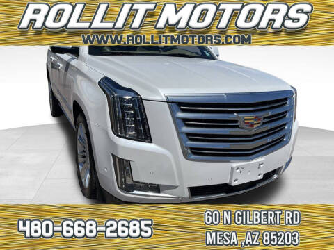 2019 Cadillac Escalade ESV for sale at Rollit Motors in Mesa AZ