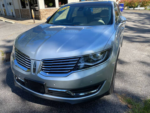 2016 Lincoln MKX for sale at WHARTON'S AUTO SVC & USED CARS in Wheeling WV