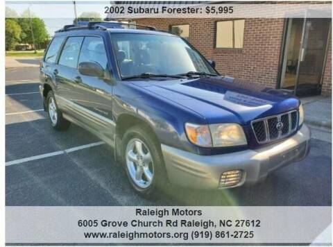 2002 Subaru Forester for sale at Raleigh Motors in Raleigh NC