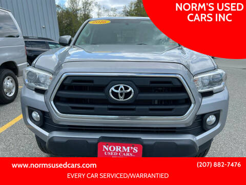 2016 Toyota Tacoma for sale at NORM'S USED CARS INC in Wiscasset ME