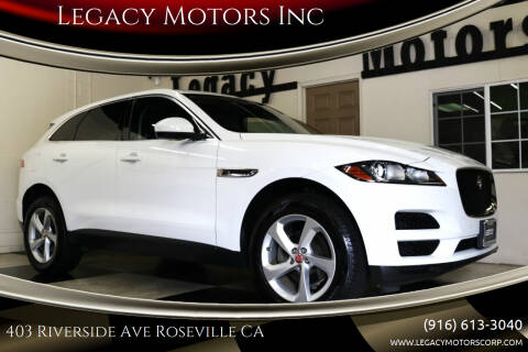 2020 Jaguar F-PACE for sale at Legacy Motors Inc in Roseville CA