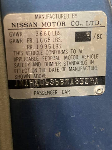 1981 Datsun 280ZX GL 2+2
