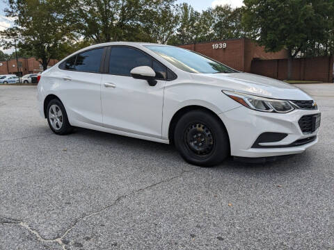 2017 Chevrolet Cruze for sale at United Luxury Motors in Stone Mountain GA