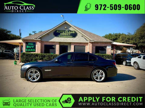 2015 BMW 7 Series for sale at Auto Class Direct in Plano TX