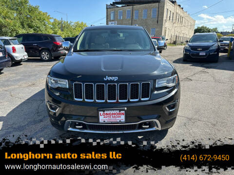 2015 Jeep Grand Cherokee for sale at Longhorn auto sales llc in Milwaukee WI