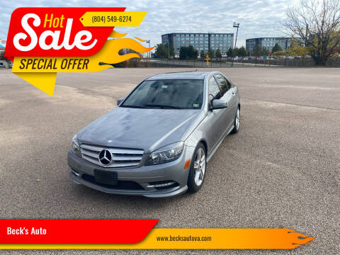 2011 Mercedes-Benz C-Class for sale at Beck's Auto in Chesterfield VA