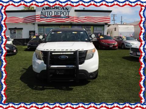 2014 Ford Explorer for sale at American Auto Depot in Modesto CA