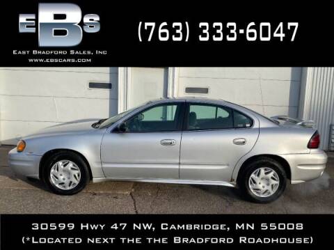 2005 Pontiac Grand Am for sale at East Bradford Sales, Inc in Cambridge MN