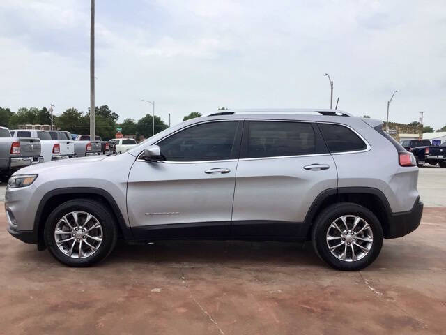 Used 2020 Jeep Cherokee Latitude Plus with VIN 1C4PJLLB2LD639407 for sale in Vinita, OK